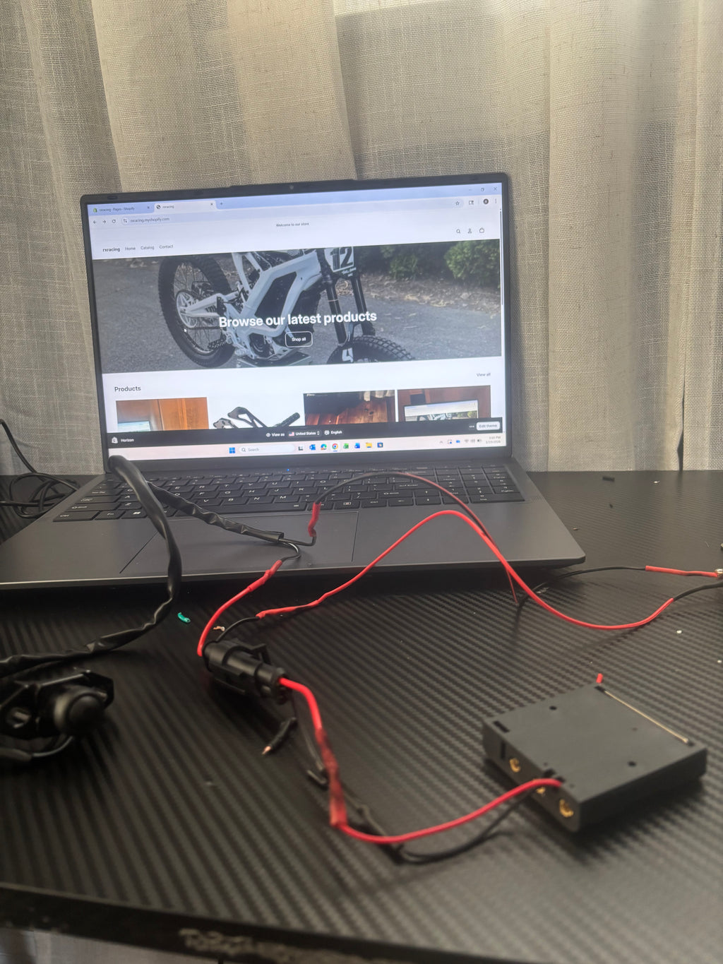 Battery powered horn