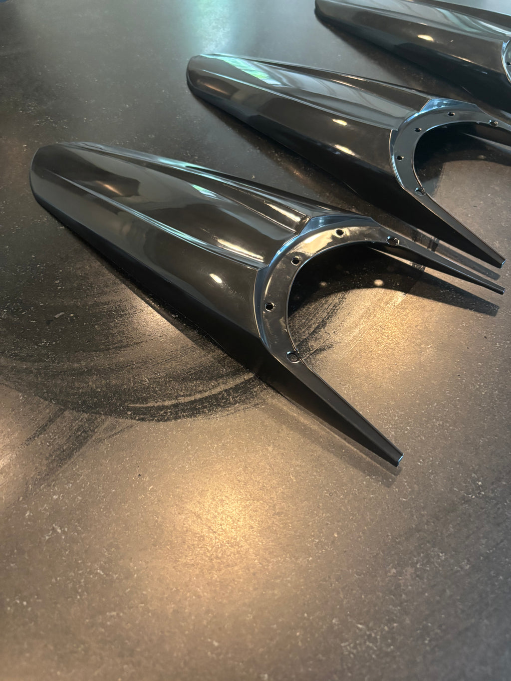 Rear tuttio fender
