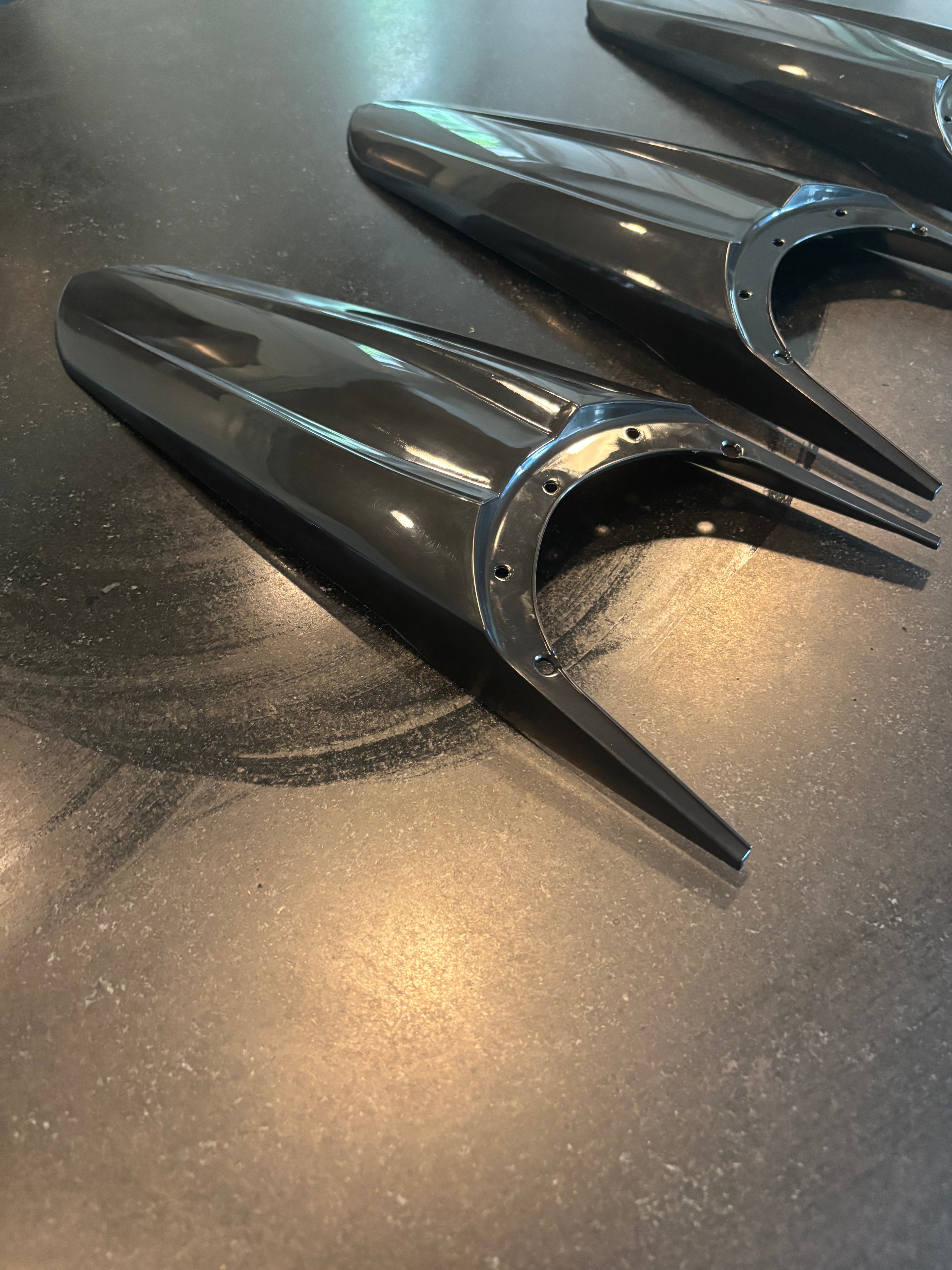 Rear tuttio fender