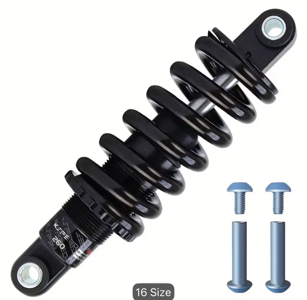 Tuttio upgraded rear suspension