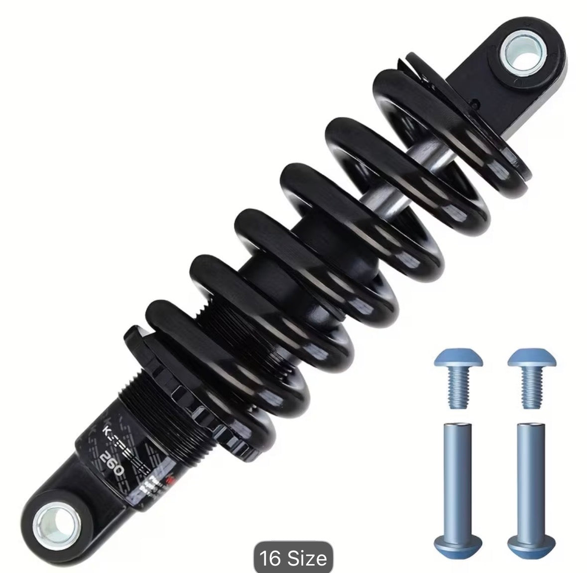 Tuttio upgraded rear suspension