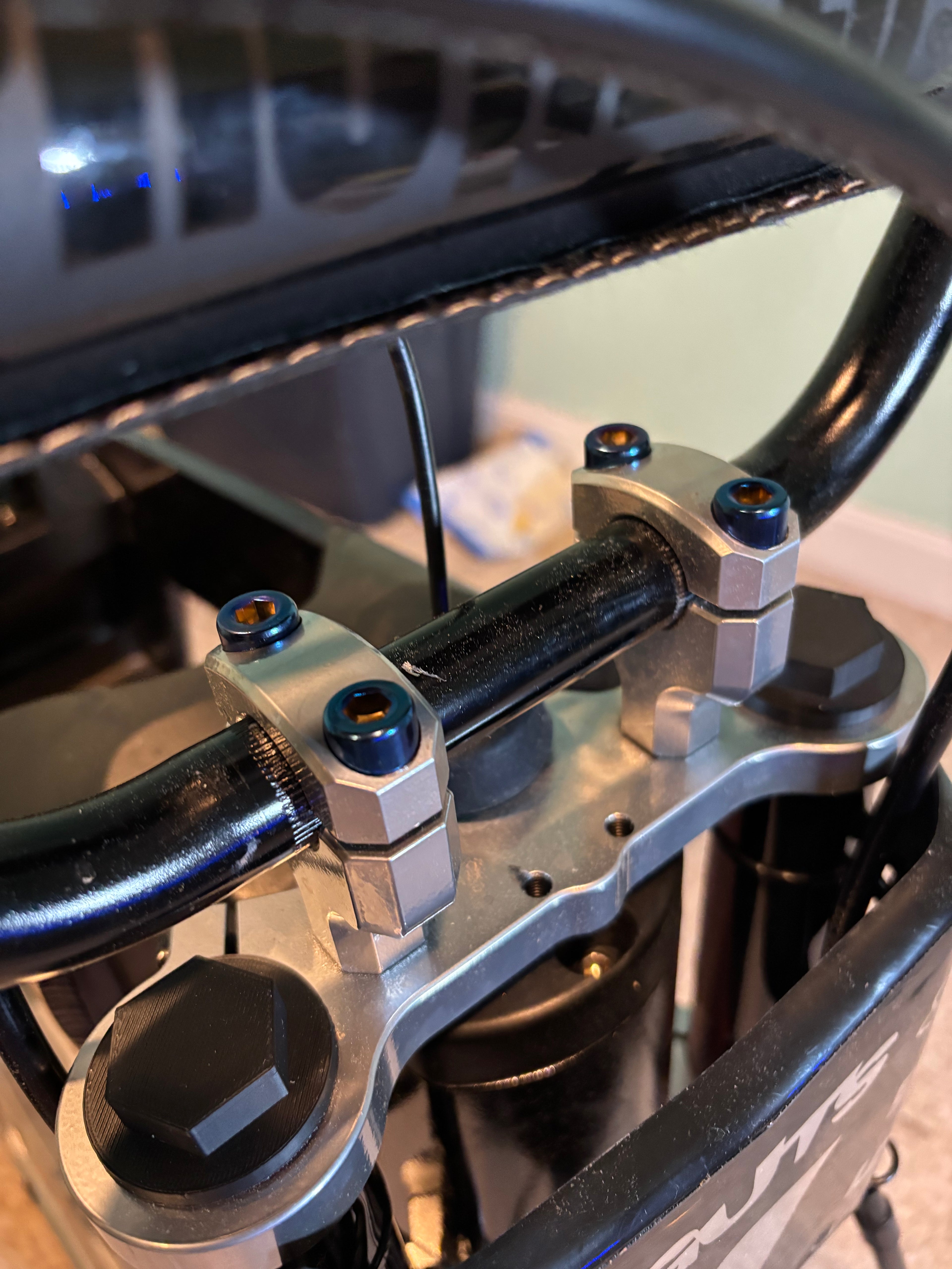 Bar mount titanium