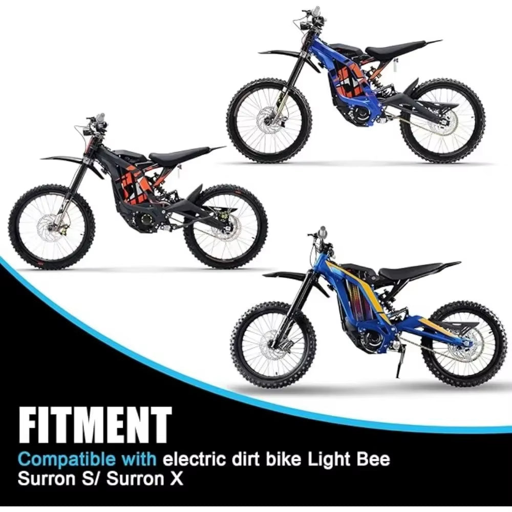 Sur-Ron Light Bee X/S Carbon Fiber Battery Cover for Segway Electric Dirt Bike